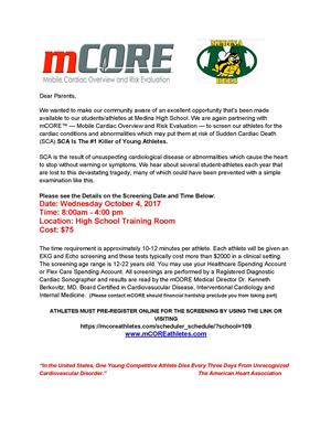 Mobile Cardiac Overview and Risk Evaluation Information Flyer 